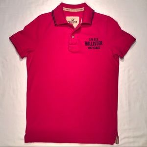 Hollister | Pink Polo Shirt